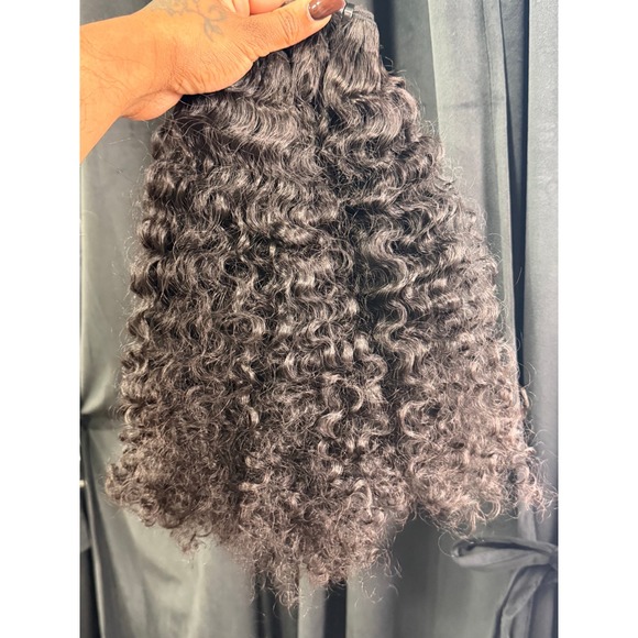 Other - 2 Bundles Of Raw Cambodian Curly Human Hair Deal 22"22" (SALE)
